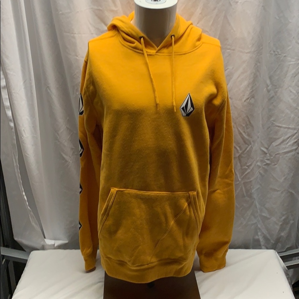 Volcom sweatshirt hoodie yellow brand new